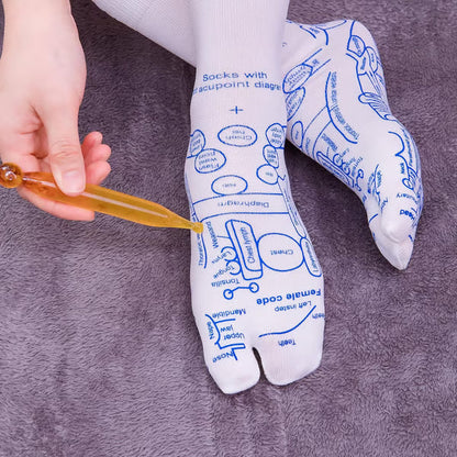 Reflexology Socks with Massage Tool