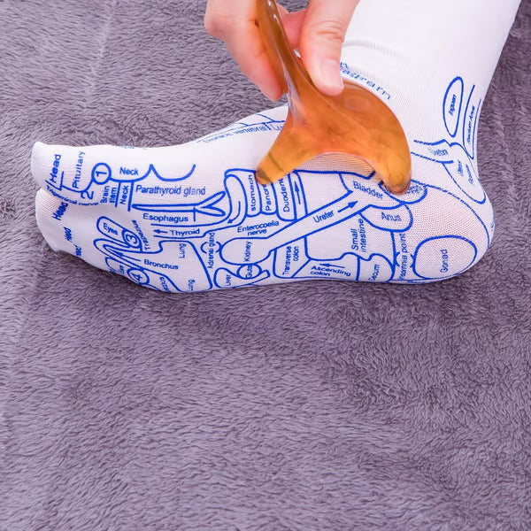 Reflexology Socks with Massage Tool