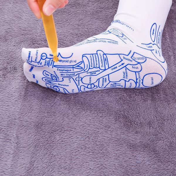 Reflexology Socks with Massage Tool